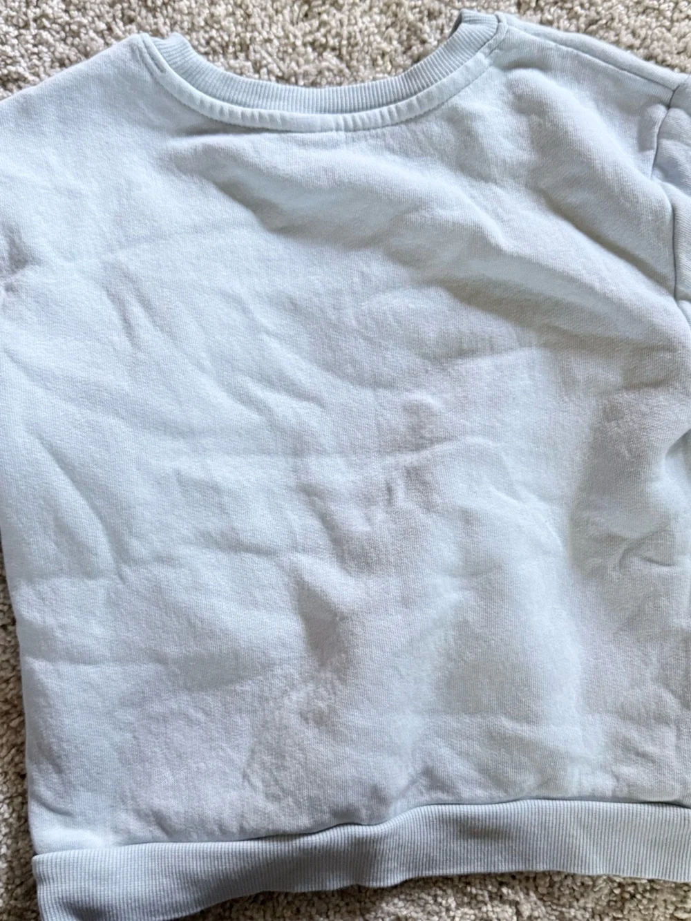Old Navy Pastel Blue Kids Crewneck Sweatshirt